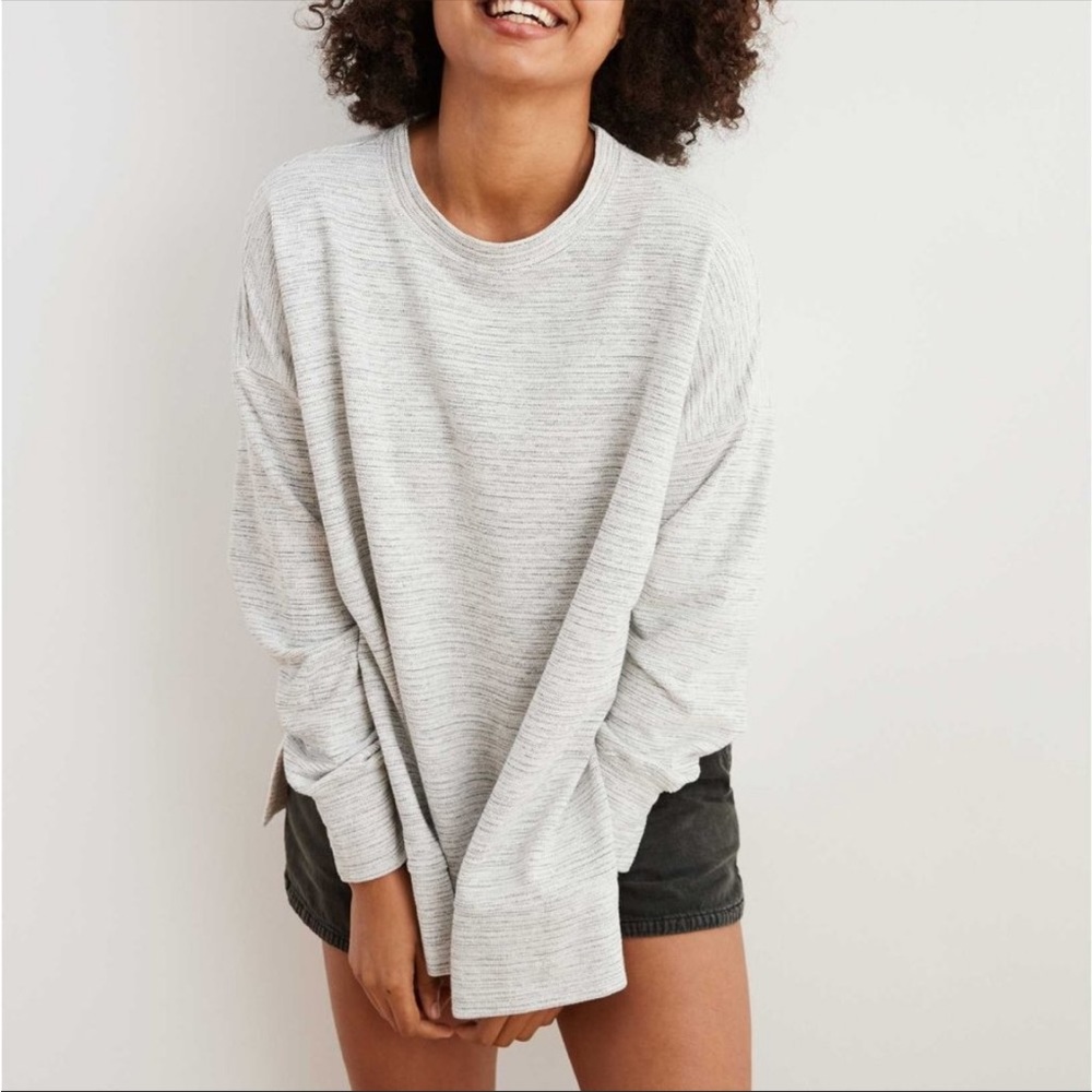 Aerie Gray Sweatshirt